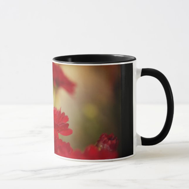 Caneca Crisântemos vermelhos (Direita)