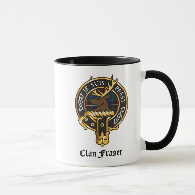 Caneca Crista de Fraser do clã (Direita)