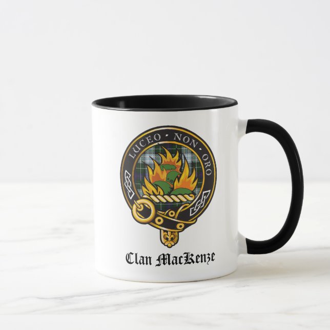 Caneca Crista de MacKenzie do clã (Direita)