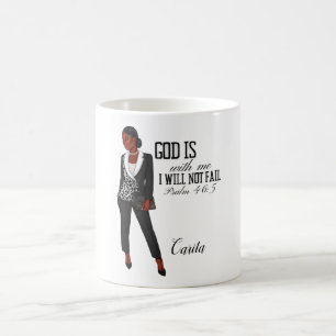 Caneca Cristã Inspiradora Para Mulheres Negras