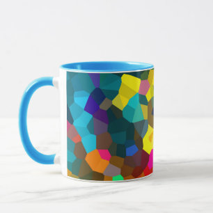 Caneca Cristais Coloridos
