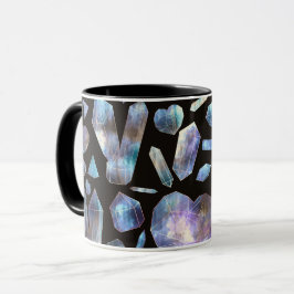 Caneca Cristais de Energia Mágica Rochas de Cristal Arco-