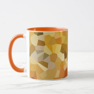 Caneca Cristais Dourados