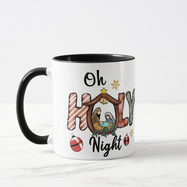 Caneca Cristão - Oh Santa Notte - Natal (Esquerda)