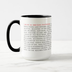 Caneca Cristão Ortodoxo Nicene Creed Combo 15oz Mug
