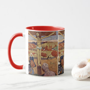 Caneca Cristo amarelo de Paul Gauguin, Vintage Fine Art