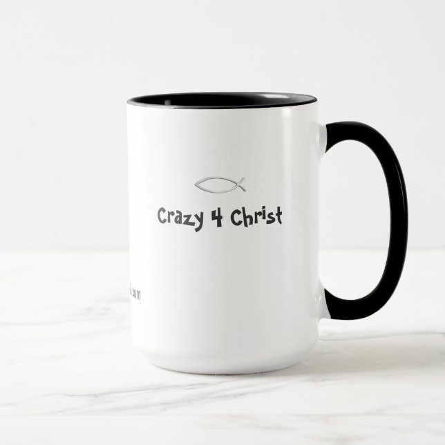 Caneca Cristo Crazy 4 gotGod316.com (Direita)