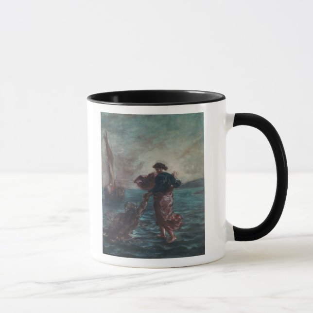 Caneca Cristo que anda na água (Direita)