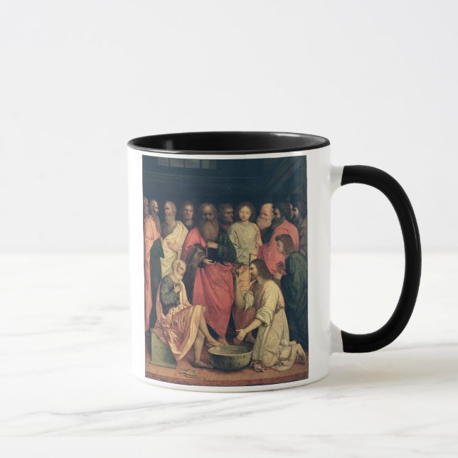Caneca Cristo que lava os pés dos discípulo (Direita)