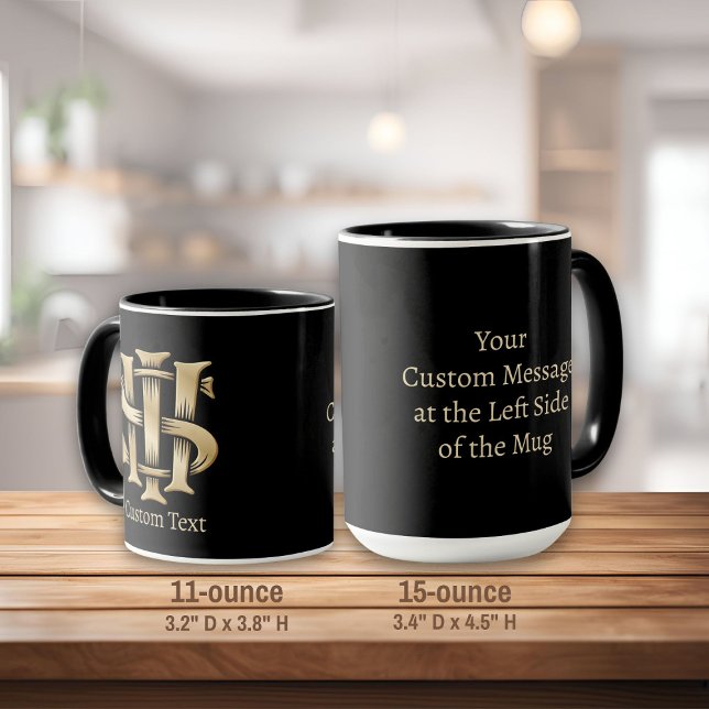 Caneca Cristograma IHS (Criador carregado)