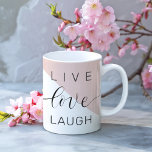Caneca Crítica de Motivação Positiva do Amor ao Vivo Mode<br><div class="desc">Crítica de Motivação Positiva do Amor ao Vivo Moderno</div>