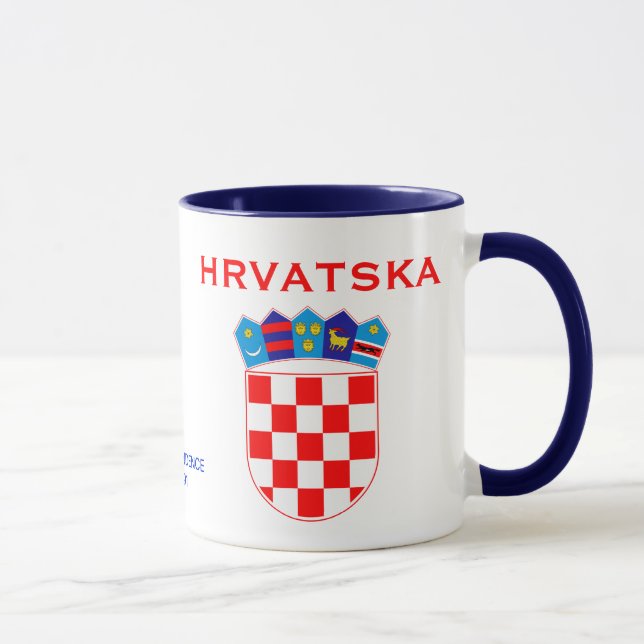 Caneca Croácia* Mug / Hrvatska kup (Direita)