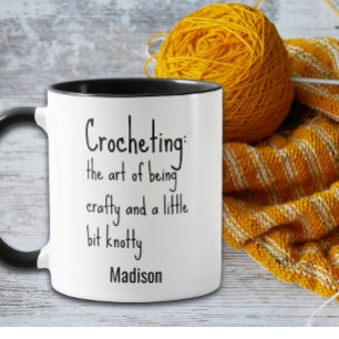 Caneca Croché: A Arte de Ser Habilidoso e Um Pouco Emaran