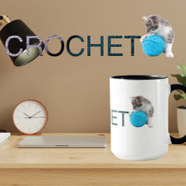 Caneca Crochet Mug 15 oz