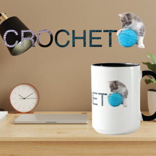 Caneca Crochet Mug 15 oz