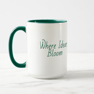Caneca Crocus Floresta Primavera Aquarela