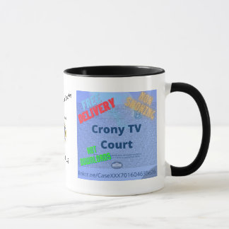 Caneca Crony TV Court Processo XXX-701604635e26 Mug
