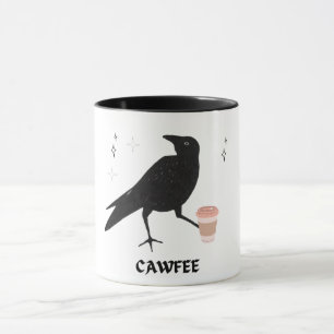 Caneca Crow Cawfee Mug