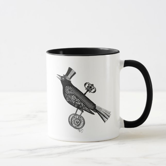Caneca Crow Steampunk 2 (Direita)