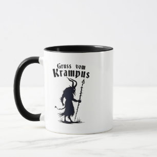 Caneca Cruss Vom Krampus Natal Xmas Diabo Spooky