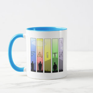 Caneca Cruz da Fé