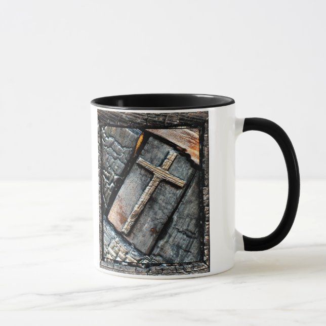 Caneca Cruz da proteção (Direita)