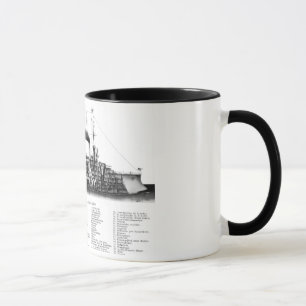 Caneca Cruzador blindado alemão