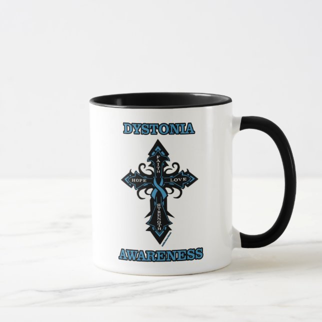 Caneca Cruzamento/Consciência.. Distonia Mug De Café De D (Direita)