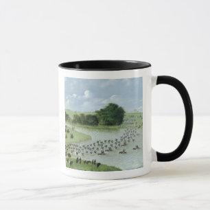 Caneca Cruzamento do Rio San Joaquin, Paraguai, 1865