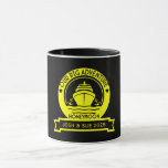 Caneca Cruzeiro da Lua de Honeymoon<br><div class="desc">Cruise de lua de mel. ©Copyright HGIFY Armazena Apenas. Adicione Nome Ou Outro Texto Ideal Para Grandes Aniversários,  Cruzeiros Familiares E Aventuras De Cruzeiros.</div>