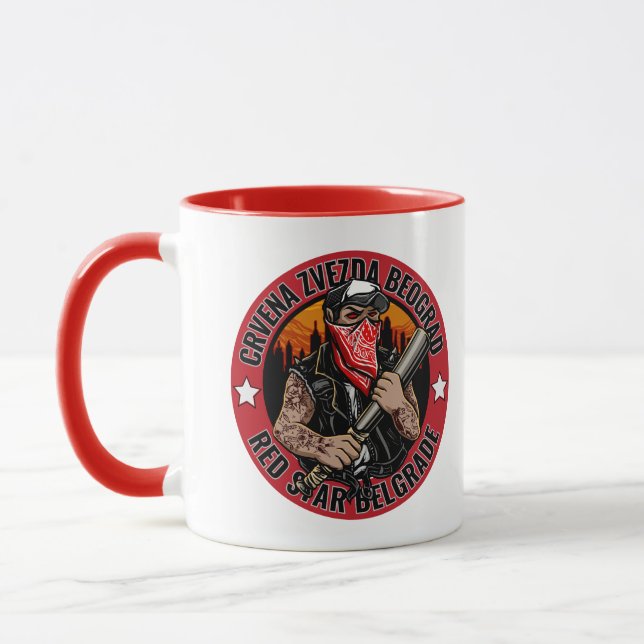 Caneca Crvena Zvezda Beograd / Red Star Belgrade  (Esquerda)