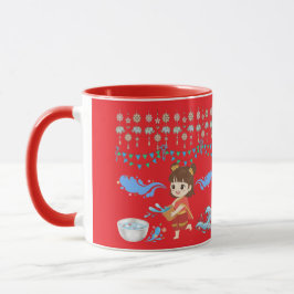 Caneca Crystal water celebration bright red
