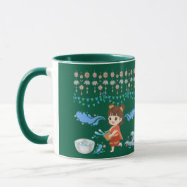 Caneca Crystal water celebration hunter green