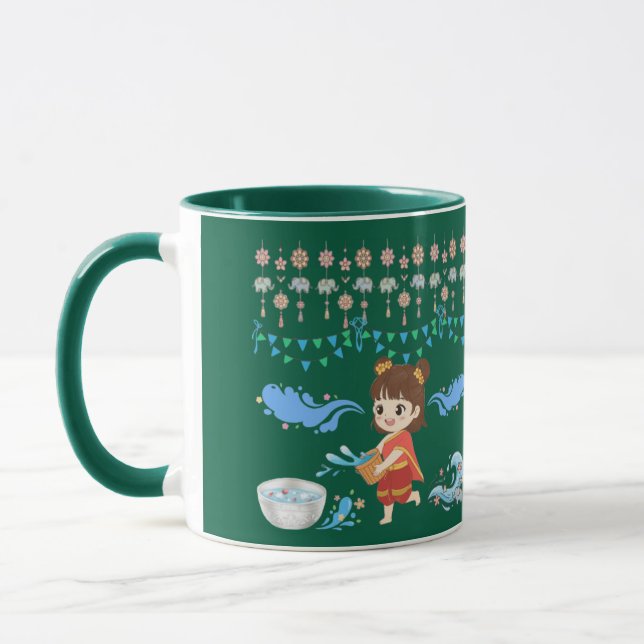 Caneca Crystal water celebration hunter green (Esquerda)