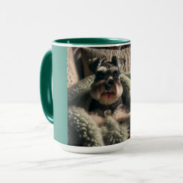 Caneca Cuddle Season Miniature Schnauzer
