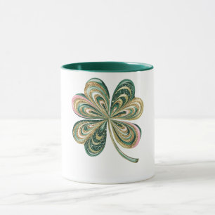 Caneca Cuecas Quatro Folhas Vestidas Vestidas
