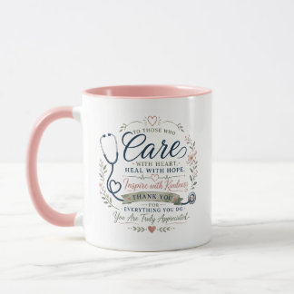 Caneca Cuidado Personalizado Com Apreciação Do Coração