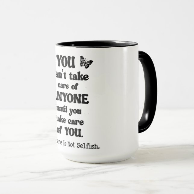 Caneca Cuidado Pessoal (Frente Esquerda)