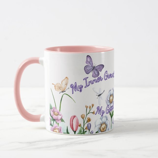 Caneca Cuidando de mim, Meu Crescimento Interior (Esquerda)