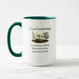 Caneca Cultive Sua Própria Comida