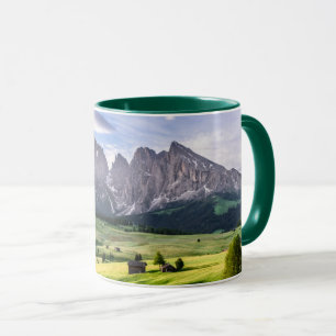 Caneca Cumes da dolomite de Seiser Alm , Italia