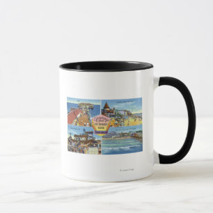 Caneca Cumprimentos com das vistas cénicos