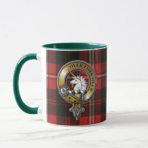 Caneca Cunningha Tartan & Crachá