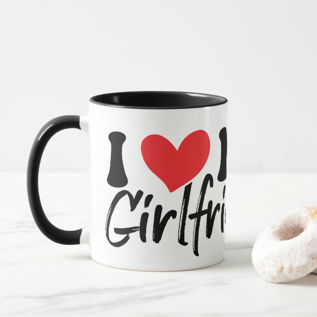 Caneca Cup Coffee Mug Valentine's Day (Com Donut)