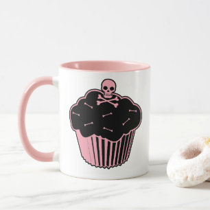 Caneca Cupcake de Veneno Rosa