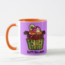 Caneca Cupcake Spooky Halloween