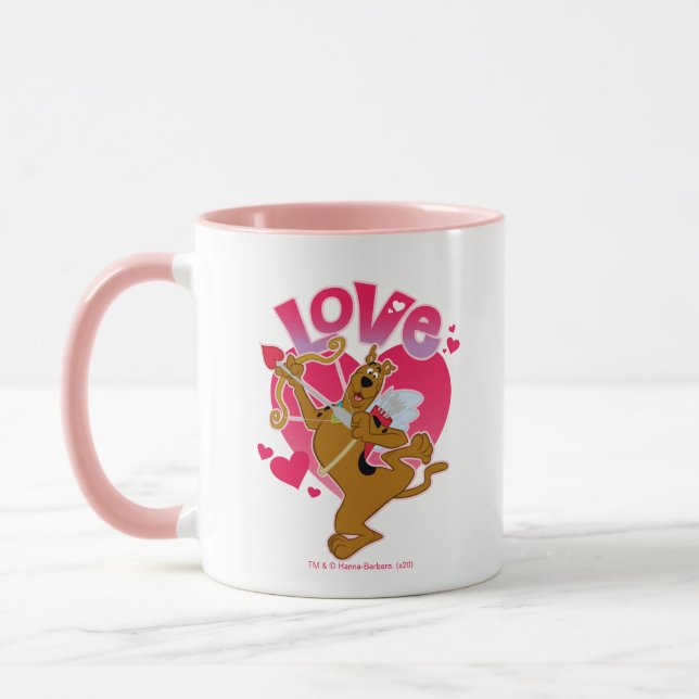 Caneca Cupido Scooby-Doo - Amor (Esquerda)
