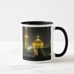 Caneca Cúpula dourada do Complexo do Santuário do Imam Re
