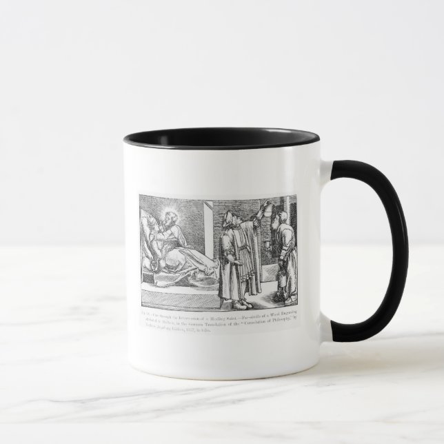 Caneca Cura com a intercessão de uma cura (Direita)