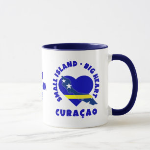 Caneca CURAÇAO Personalizada Melhor Mãe de Futebol